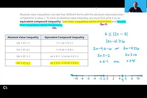 A1-M2-T4-L2-Absolute Value Equations and Inequalities Lesson Overview 2