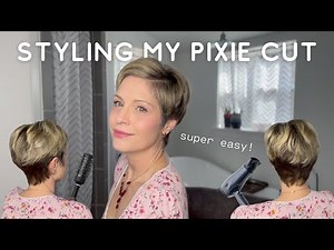 Everyday Pixie Cut Style - Quick & Easy!