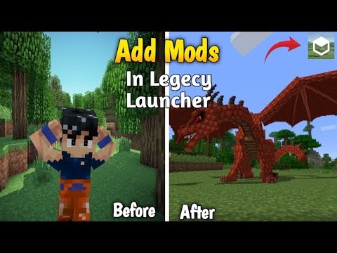 How to put mods in Legecy Launcher 🤯Tutorial!!!