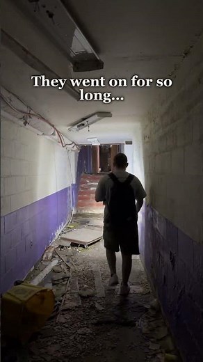 We found an abandoned school with tunnels underneath 🤯