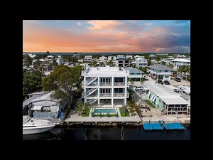 Luxury Waterfront Home in key largo with pool- Top Realtor Florida Keys