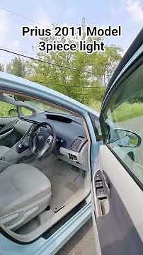 Prius 2011 Model 3piece light with shower bumper #ncp