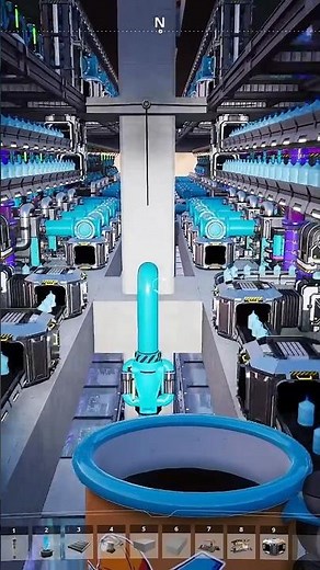 Water tower in Satisfactory 1.0 #tipsandtricks #building #satisfactory