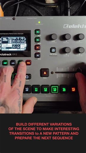 💥SMOOTH TRANSITIONS? DO THIS!💥 #octatrack #dawless #electronicmusic