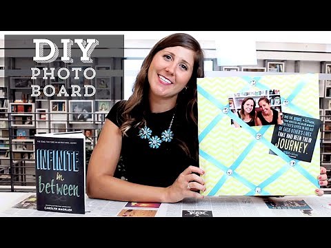 DIY: How to Make a Photo Memory Board