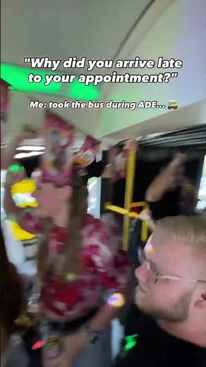 The vibes in the Amsterdam Hardstyle Bus were on during Frontliner 🚌☀️ #hardstyle #ADE #frontliner