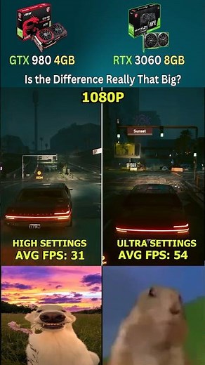 GTX 980 vs RTX 3060 – How Big Is the Performance Gap? #pcgaming #shorts