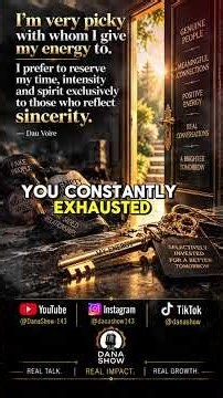 Be Selective With Your Energy | The Dana Show-2026