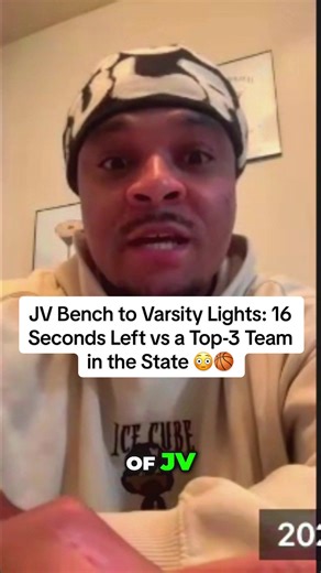 JV Bench to Varsity Lights: 16 Seconds Left vs a Top-3 Team in the State 😳🏀 I was 14 years old. Played two quarters of JV. Changed clothes. Sat at the end of the varsity bench. Big crowd. Bright lights. Nerves everywhere. We’re playing a Top-3 team in the state. Everybody came to see Brett McClanahan — 4-star, all the hype. And me? Just watching. Quiet. Trying not to look scared. Then it happened. Coach looked down the bench and said: “Dae Dae… come on.” 16 seconds left. I tried to act like I 