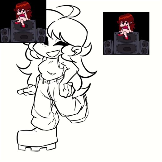 FNF x LE SSERAFIM - Spegetti #fnf #lesserafim #speghetti