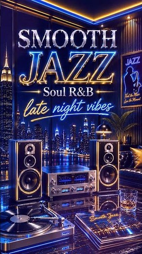Smooth Jazz & Soul R&B 24/7 – Midnight Jazz Lounge | Relaxing Instrumental Vibes,VOL 7
