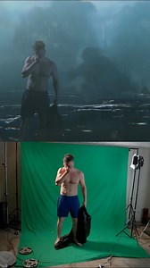 Greenscreen before after #vfx #greenscreen | Phil.Flock