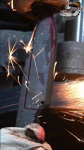 Hollow Grinding the Damascus Blade | Knives Ranch