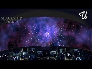 🚀 FALL ASLEEP QUICKLY Inside A Spaceship Cockpit | ASMR Space Travel Sounds