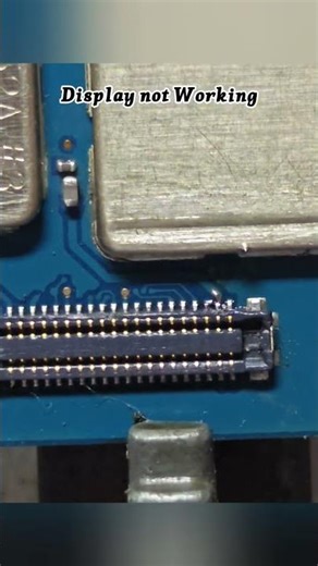 Display Not Working? Connector Pin Repair Done Right ⚡🔧 #viral #subscribe