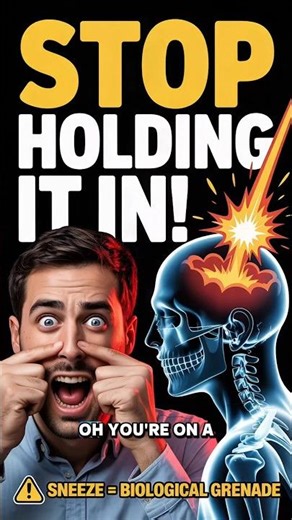 SNEEZE: THE BIOLOGICAL GRENADE. Why you shouldn’t hold it in??