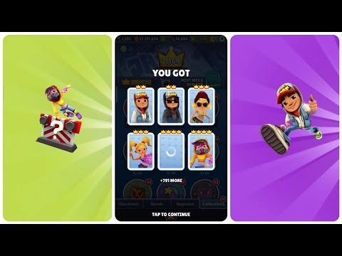 New Update 3.69.1 Collections Rewards - Subway Surfers Buenos Aires vs Mystery Hurdles vs Marathon