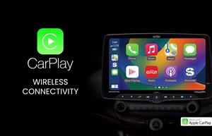 BOSS Audio Systems Elite BE12ACP.WX Single DIN Car Stereo - Wireless CarPlay, Android Auto, 12 Inch Touchscreen, Sirius XM-Ready, Bluetooth, No DVD