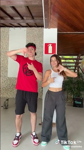 ENALDINHO, ANINHA AND MORGANA DANCING | {FAMOUS TIK TOK DANCE} @enaldinho