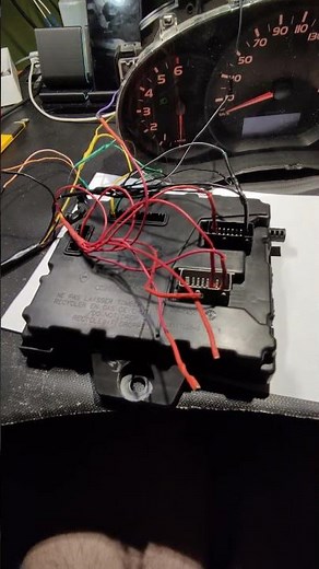 Nissan NV400 (Renault Master) BCM+DASH functionality/connection test on bench