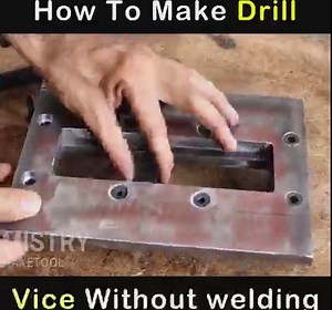 4.1M views · 45K reactions | Make Metal Drill Press Vice Without Welding | Mistry MakeTool | Facebook