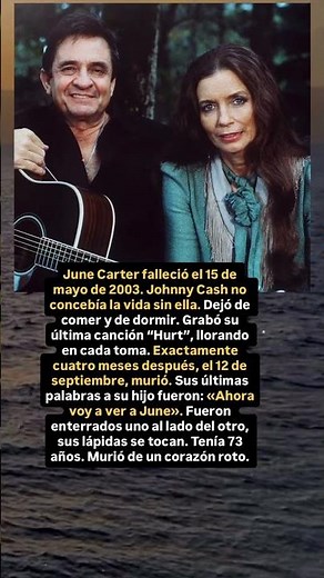 La historia de amor de Johnny Cash y June Carter