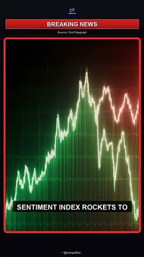 BREAKING: Crypto sentiment hits 3-month highBUT Bitcoins $77K cant shake the Fear Zone!