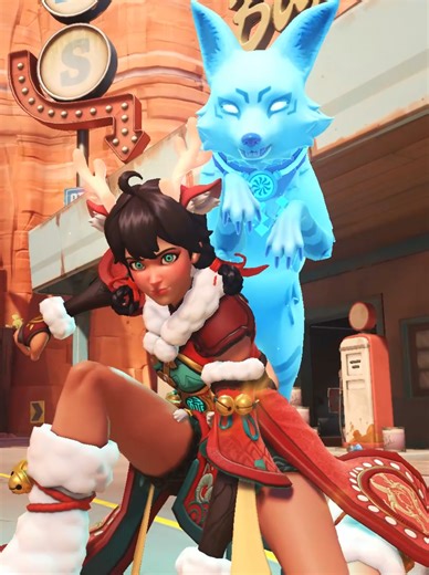 Kirikos Warrior Spirit Is Always Burning Bright! Overwatch w/ @Axl-Tan #POTG #Overwatch #Kiriko #Support