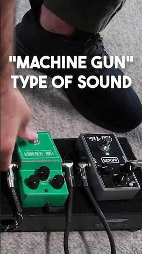 Iconic "Machine Gun" Sound!⚡