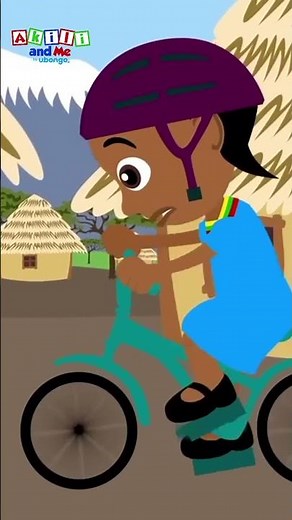Day in the Life of Akili | Learning to ride a bicycle | Akili & Me #funlearning #shorts