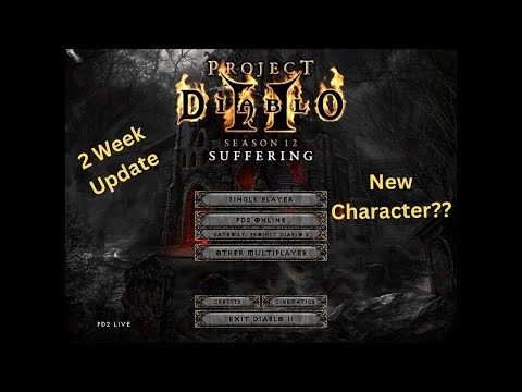 Pd2 S12 2 Week Update - New Character & Zon Giveaway