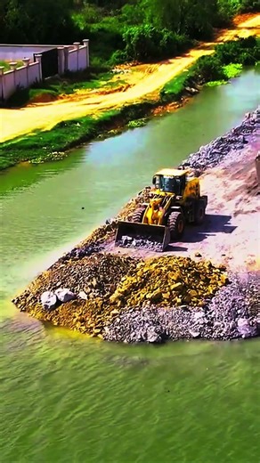🚜 Shantui Bulldozer Satisfying Work Compilation #Shorts 93