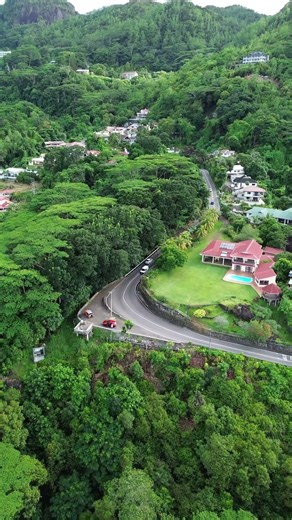 Heaven From The Sky — Beautiful Seychelles #shortvideo #dronevideo