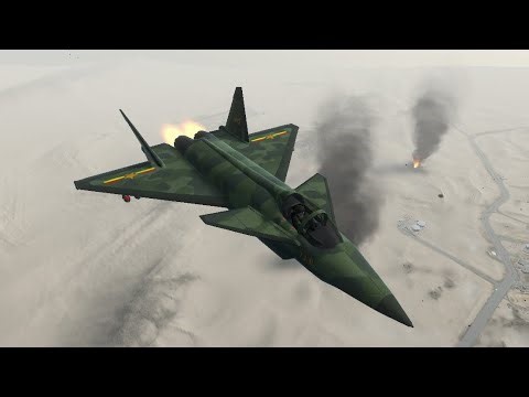 Ravenfield : Vulpian fighter jet VS Karabnar starfighter