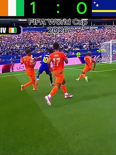 Curaçao 🇨🇼 vs Ivory Coast 🇨🇮 | FIFA World Cup 2026 Group Stage Full Highlights ⚽🔥 | Football Shorts