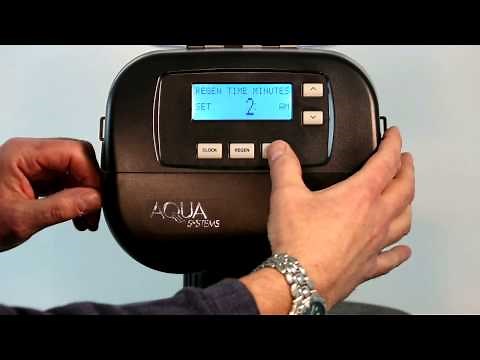 SmartChoice Gen II Setting Regeneration Time