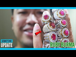 GEMSTONES UPDATE 21092021 - RUBY BURMA MYANMAR PINKISH RED SIZE KANTORAN