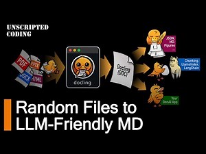 PDF, DOCX and other files into AI/LLM-friendly text - Docling vs Markitdown | Unscripted Coding