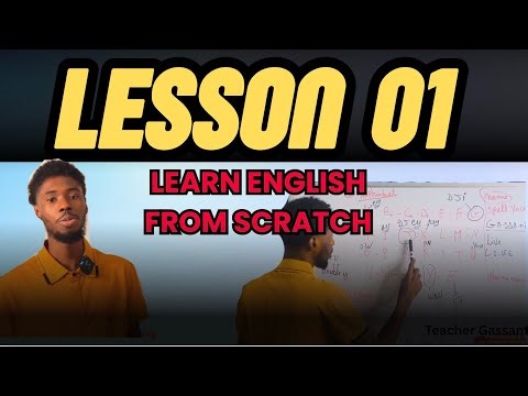 Aprann Anglè Depi a Zero nan Lang Kreyòl la/Lesson 01