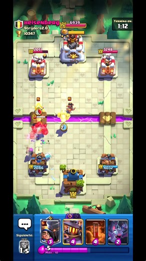 Remontando partidas en Clash Royale con motivación