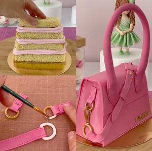 This Jacquemus Handbag Cake looks so Realistic ! 👀🤯👛 | Simple