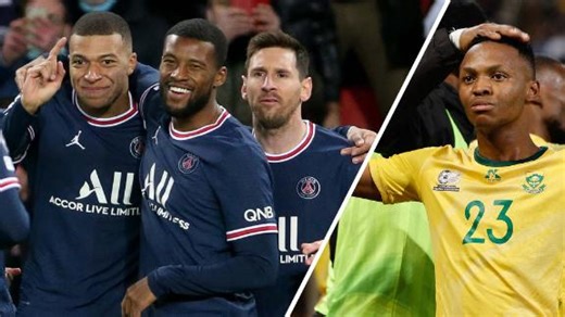 South Africa's Nkota reveals conversation with Wijnaldum about playing with Messi