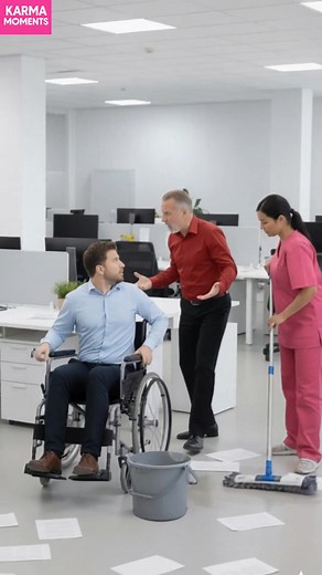 When Karma Teaches a Lesson How does kindness impact you? Generated using Kling AI . . . (For entertainment purposes only. Consult professionals if guidance on activities is presented. No brand affiliation is implied if any are shown. If inspired by true events, creative adaptations may be included. Content may include public footage.) | Fabiosa - Live easy