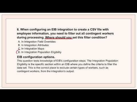 Workday Pro Integrations Exam Details and Real Questions