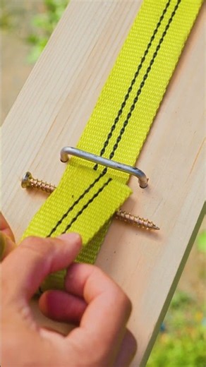 How to attach a ribbon to a tree #lifehacks