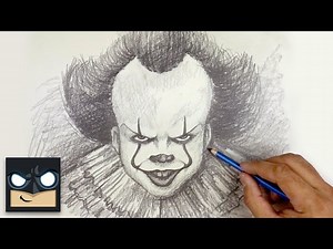 How To Draw Pennywise | Sketch Saturday - Videos For Kids