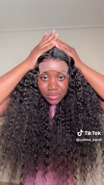 Deep Wave Wig 30’’: Luxurious Lace Frontal Style