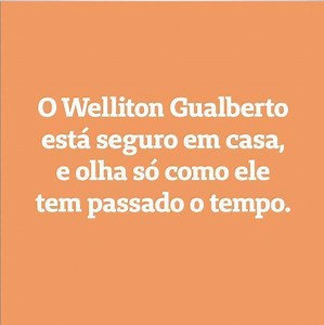21K views · 79 reactions | O Welliton Gualberto quer muito voltar a sua rotina e rever os amigos e a família. Mas ele sabe da importância de se manter seguro e em casa neste momento de pandemia. Confira o que ele tem feito neste período.  #UnimedBHContraCoronavirus #FiqueSeguro | Unimed-BH | Facebook