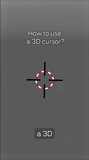 Blender Tips - 3D cursor