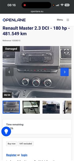 Renault Master 2.3 DCI - 180 hp - 481.549 km